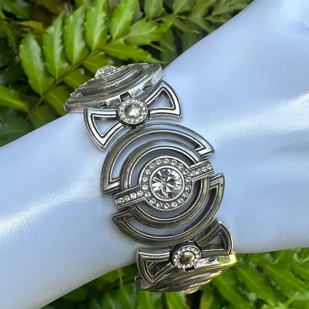 Brighton dazzle runway rhinestone bracelet